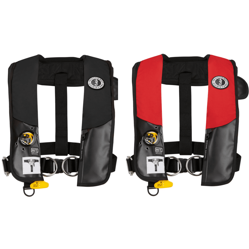 Mustang Survival H.I.T. Inflatable PFD With Sailing Harness (Automatic Hydrostatic Activation),EQUIPMENTFLOTATIONPFD INFLAT,MUSTANG,Gear Up For Outdoors,