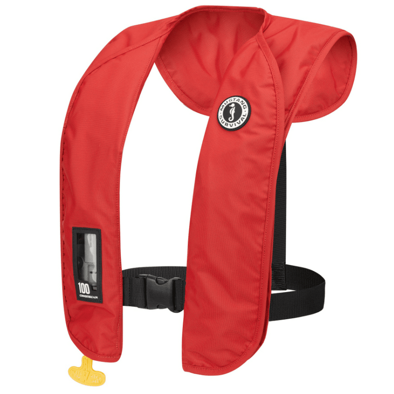Mustang Survival M.I.T. 100 Convertible A/M Inflatable PFD (Automatic/Manual),EQUIPMENTFLOTATIONPFD INFLAT,MUSTANG,Gear Up For Outdoors,