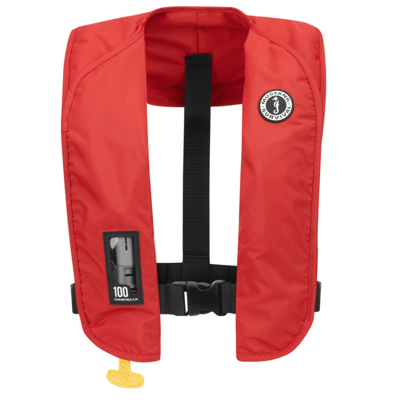 Mustang Survival M.I.T. 100 Convertible A/M Inflatable PFD (Automatic/Manual),EQUIPMENTFLOTATIONPFD INFLAT,MUSTANG,Gear Up For Outdoors,