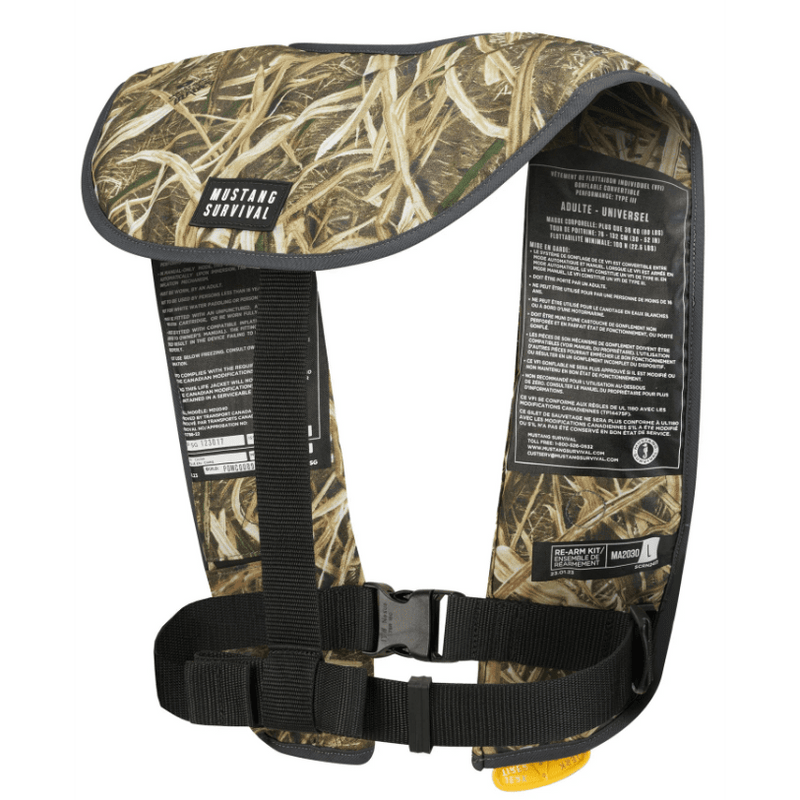 Mustang Survival M.I.T. 100 Convertible A/M Inflatable PFD (Automatic/Manual),EQUIPMENTFLOTATIONPFD INFLAT,MUSTANG,Gear Up For Outdoors,
