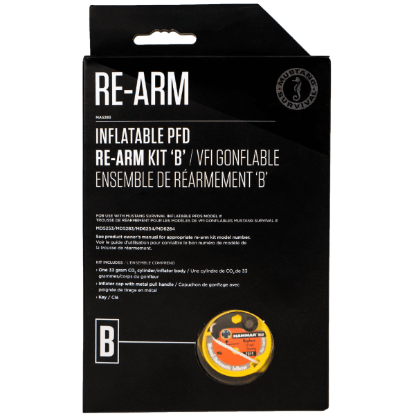 Mustang Survival RE-ARM KIT B - 33G Hydrostatic - MA5283,EQUIPMENTFLOTATIONACCESSORYS,MUSTANG,Gear Up For Outdoors,