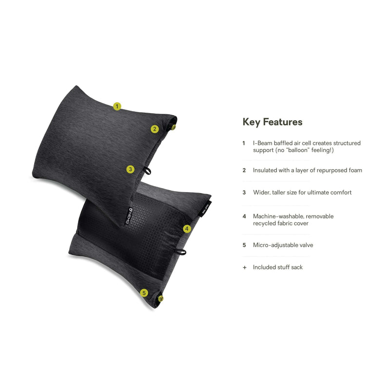 Nemo Fillo King Luxury Pillow,EQUIPMENTSLEEPINGPILLOWS,NEMO EQUIPMENT INC.,Gear Up For Outdoors,