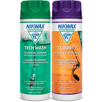 Nikwax Hardshell Duo-Pack Wash-In,EQUIPMENTMAINTAINGEAR RPAIR,NIKWAX,Gear Up For Outdoors,