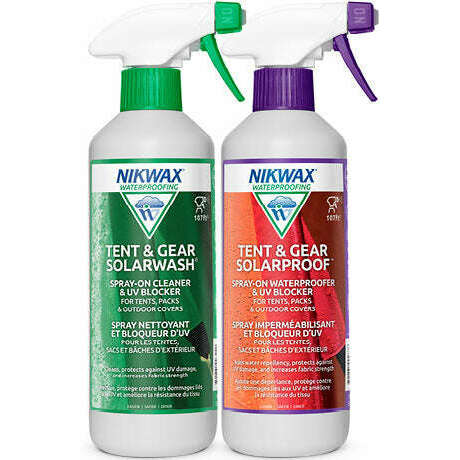 Nikwax Tent & Gear Duo Pack 500Ml,EQUIPMENTMAINTAINGEAR RPAIR,NIKWAX,Gear Up For Outdoors,
