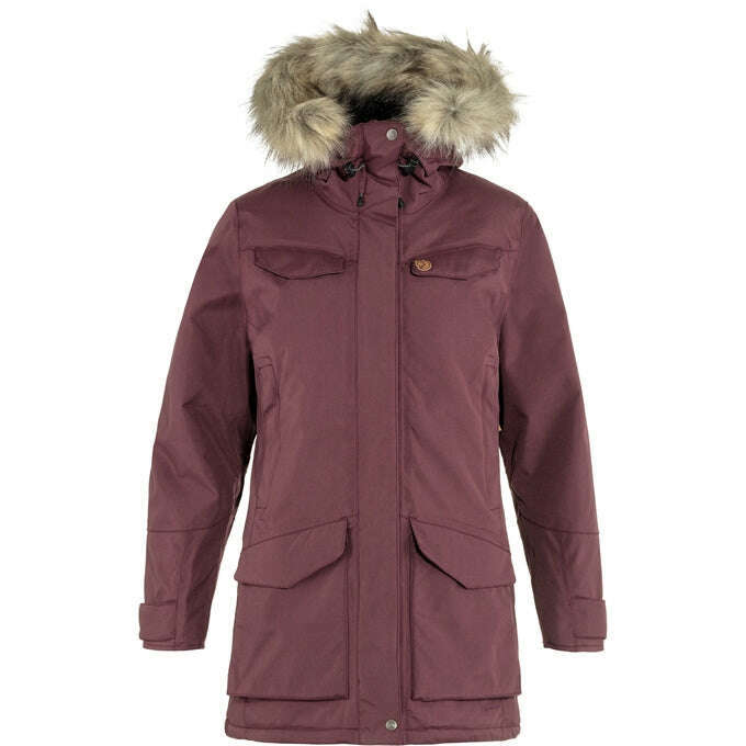 Fjallraven Womens Nuuk Parka,WOMENSINSULATEDNWP LONG,FJALLRAVEN,Gear Up For Outdoors,