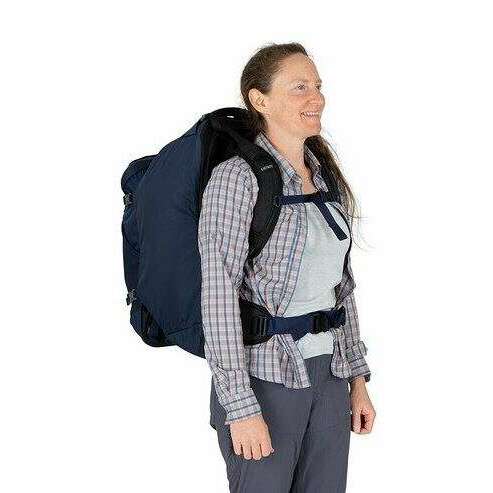 Osprey Womens Fairview 55 Travel Bag with Detachable Daypack,EQUIPMENTPACKSUP TO 90L,OSPREY PACKS,Gear Up For Outdoors,