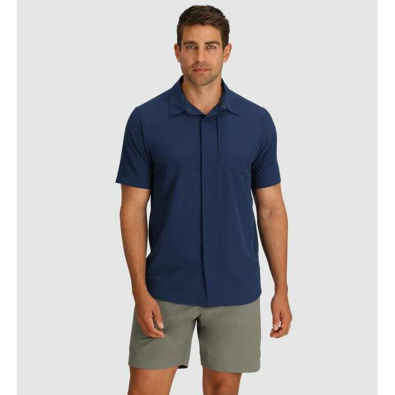 Outdoor Research Mens Astroman Air SS Shirt,MENSSHIRTSSS BUT SLD,OUTDOOR RESEARCH,Gear Up For Outdoors,