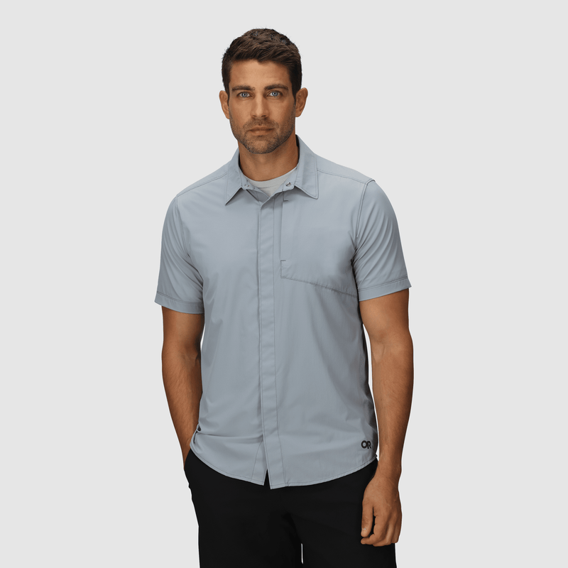Outdoor Research Mens Astroman Air SS Shirt,MENSSHIRTSSS BUT SLD,OUTDOOR RESEARCH,Gear Up For Outdoors,