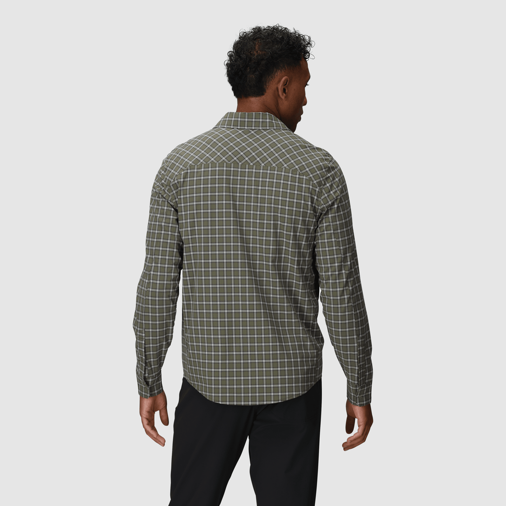 Outdoor Research Mens Astroman LS Sun Shirt,MENSSHIRTLS BUT PTN,OUTDOOR RESEARCH,Gear Up For Outdoors,