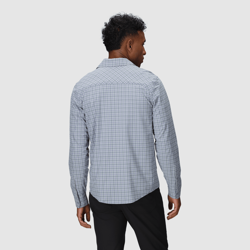 Outdoor Research Mens Astroman LS Sun Shirt,MENSSHIRTLS BUT PTN,OUTDOOR RESEARCH,Gear Up For Outdoors,