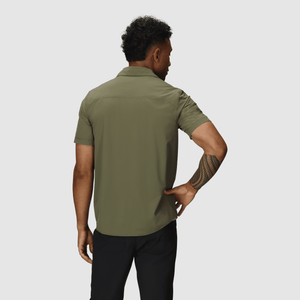 Outdoor Research Mens Astroman SS Sun Shirt,MENSSHIRTSSS BUT PTN,OUTDOOR RESEARCH,Gear Up For Outdoors,