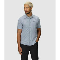 Outdoor Research Mens Astroman SS Sun Shirt,MENSSHIRTSSS BUT PTN,OUTDOOR RESEARCH,Gear Up For Outdoors,