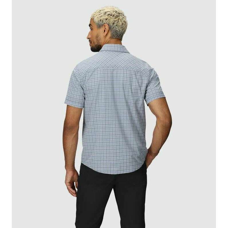 Outdoor Research Mens Astroman SS Sun Shirt,MENSSHIRTSSS BUT PTN,OUTDOOR RESEARCH,Gear Up For Outdoors,