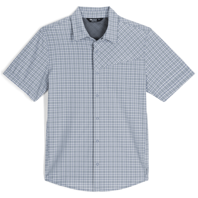 Outdoor Research Mens Astroman SS Sun Shirt,MENSSHIRTSSS BUT PTN,OUTDOOR RESEARCH,Gear Up For Outdoors,