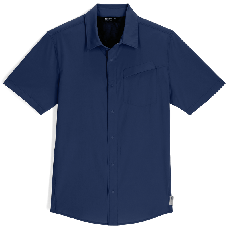 Outdoor Research Mens Astroman SS Sun Shirt,MENSSHIRTSSS BUT PTN,OUTDOOR RESEARCH,Gear Up For Outdoors,