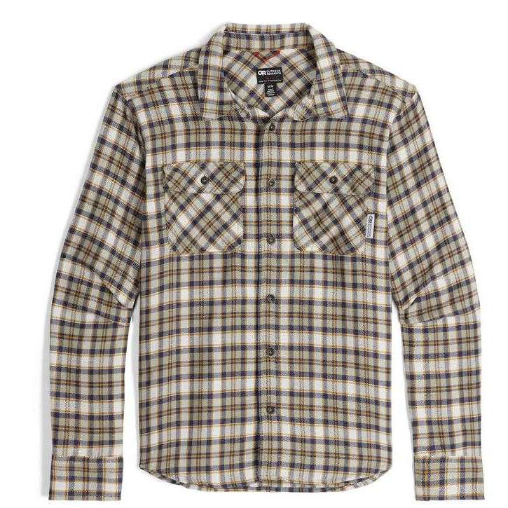Outdoor Research Mens Feedback Flannel Twill Shirt,MENSSHIRTSSS BUT PTN,OUTDOOR RESEARCH,Gear Up For Outdoors,