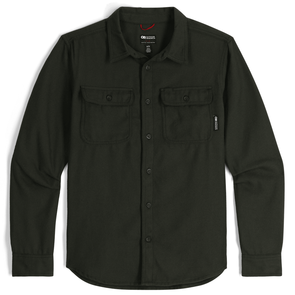 Outdoor Research Mens Feedback Flannel Twill Shirt,MENSSHIRTSSS BUT PTN,OUTDOOR RESEARCH,Gear Up For Outdoors,
