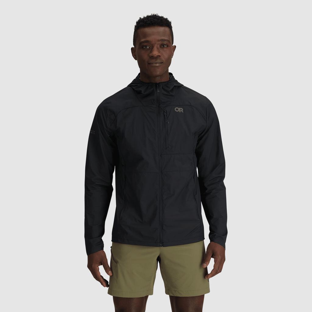 Outdoor Research Mens Shadow Wind Hoodie Jacket,MENSSOFTSHELLWNDBREAKER,OUTDOOR RESEARCH,Gear Up For Outdoors,