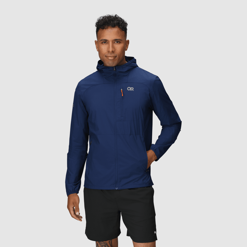 Outdoor Research Mens Shadow Wind Hoodie Jacket,MENSSOFTSHELLWNDBREAKER,OUTDOOR RESEARCH,Gear Up For Outdoors,