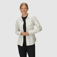 Outdoor Research Womens Astroman LS Sun Shirt,WOMENSSHIRTSLS BUT PLD,OUTDOOR RESEARCH,Gear Up For Outdoors,
