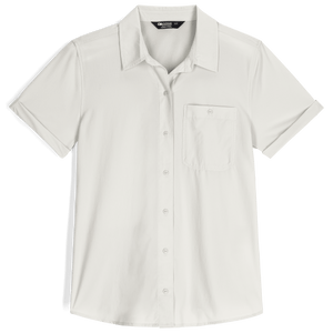 Outdoor Research Womens Astroman SS Sun Shirt,WOMENSSHIRTSLS BUT PLD,OUTDOOR RESEARCH,Gear Up For Outdoors,