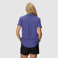Outdoor Research Womens Astroman SS Sun Shirt,WOMENSSHIRTSLS BUT PLD,OUTDOOR RESEARCH,Gear Up For Outdoors,