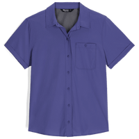 Outdoor Research Womens Astroman SS Sun Shirt,WOMENSSHIRTSLS BUT PLD,OUTDOOR RESEARCH,Gear Up For Outdoors,