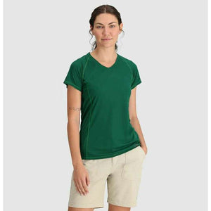 Outdoor Research Womens Echo SS T Shirt,WOMENSSHIRTSSS TEE SLD,OUTDOOR RESEARCH,Gear Up For Outdoors,