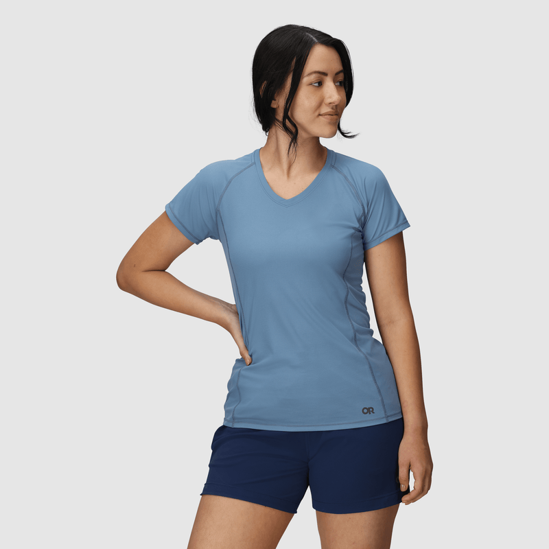 Outdoor Research Womens Echo SS T Shirt,WOMENSSHIRTSSS TEE SLD,OUTDOOR RESEARCH,Gear Up For Outdoors,