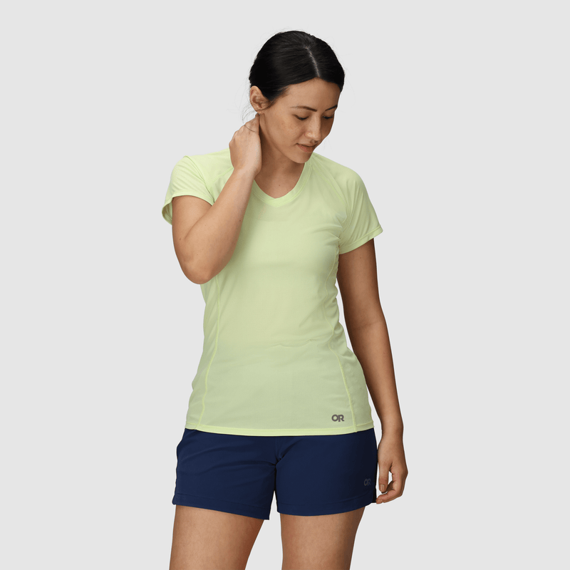 Outdoor Research Womens Echo SS T Shirt,WOMENSSHIRTSSS TEE SLD,OUTDOOR RESEARCH,Gear Up For Outdoors,