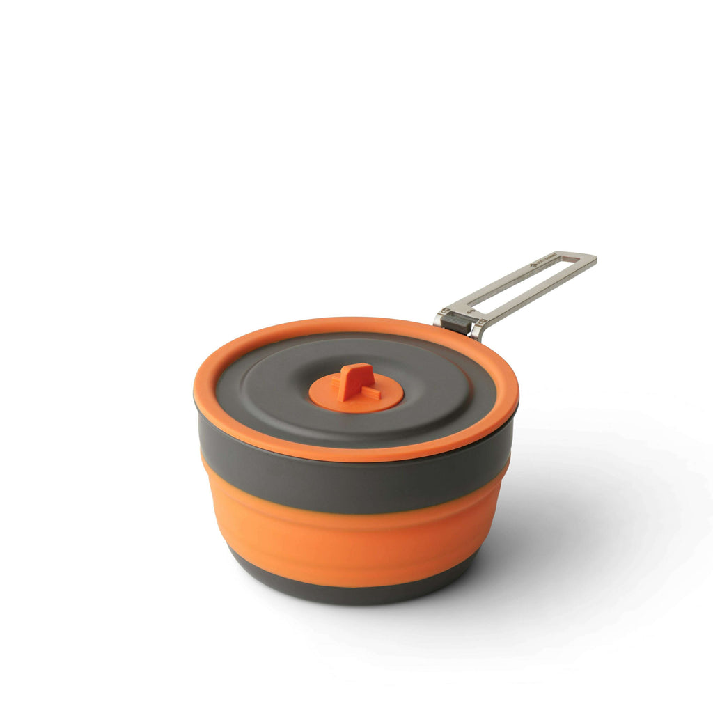 Sea To Summit Frontier UL Collapsible 1L Pot,EQUIPMENTCOOKINGPOTS PANS,SEA TO SUMMIT,Gear Up For Outdoors,