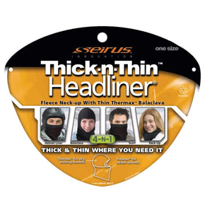 Seirus Thick N Thin Headliner Unisex,UNISEXHEADWEARBALACLAVAS,SEIRUS,Gear Up For Outdoors,