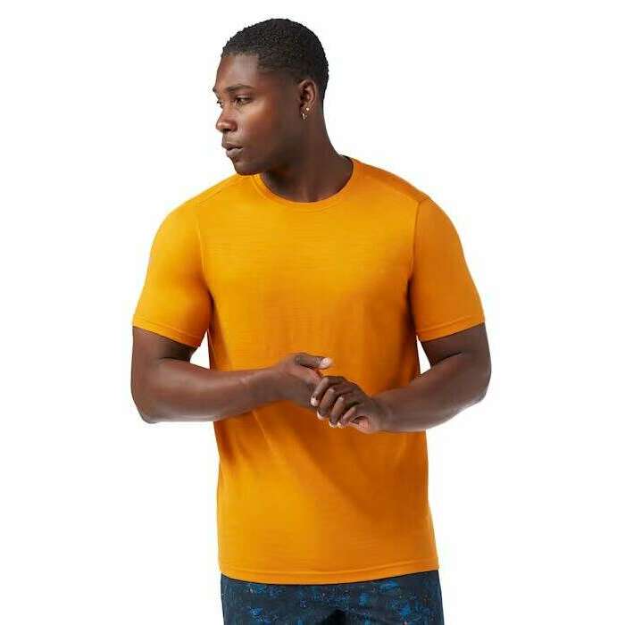 Smartwool Mens Active Short Sleeve Shirt,MENSSHIRTSSS TEE SLD,SMARTWOOL,Gear Up For Outdoors,