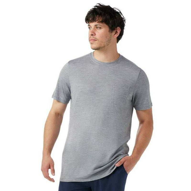 Smartwool MEns Merino Hemp SS Pocket Tee,MENSSHIRTSSS TEE SLD,SMARTWOOL,Gear Up For Outdoors,