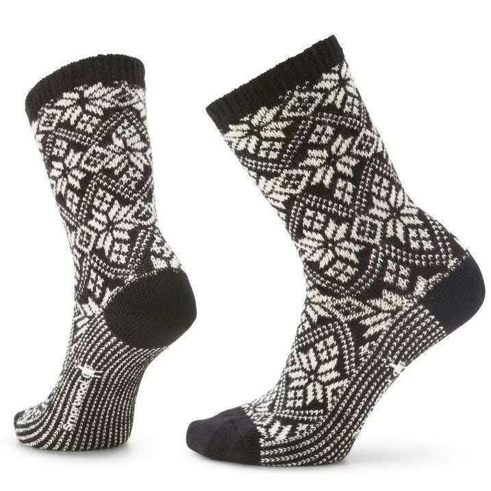 Smartwool Womens Everyday Snowflake Crew Sock,WOMENSSOCKSMEDIUM,SMARTWOOL,Gear Up For Outdoors,