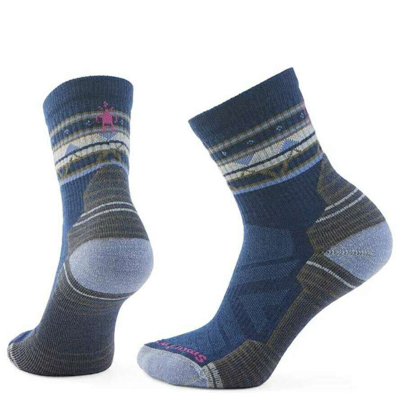 Smartwool Womens Hike Lite Zig Zag Valley Mid Crew Sock,WOMENSSOCKSLIGHT,SMARTWOOL,Gear Up For Outdoors,