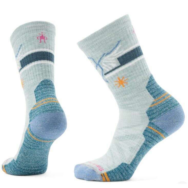 Smartwool Womens Hke Light Hoo Who Crew Sock,WOMENSSOCKSLIGHT,SMARTWOOL,Gear Up For Outdoors,