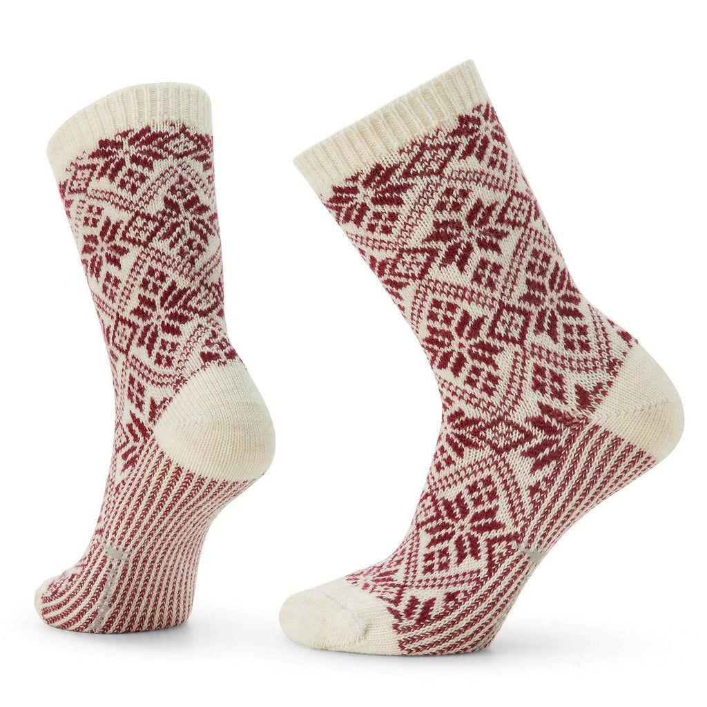 Smartwool Womens Everyday Snowflake Crew Sock,WOMENSSOCKSMEDIUM,SMARTWOOL,Gear Up For Outdoors,