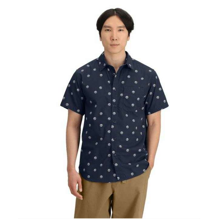 The North Face Mens Baytrail Patern Shirt,MENSSHIRTSSS BUT PTN,THE NORTH FACE,Gear Up For Outdoors,