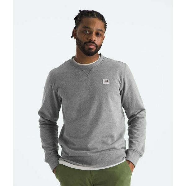 The North Face Mens Heritage Patch Crew,MENSMIDLAYERSPULLOVERS,THE NORTH FACE,Gear Up For Outdoors,