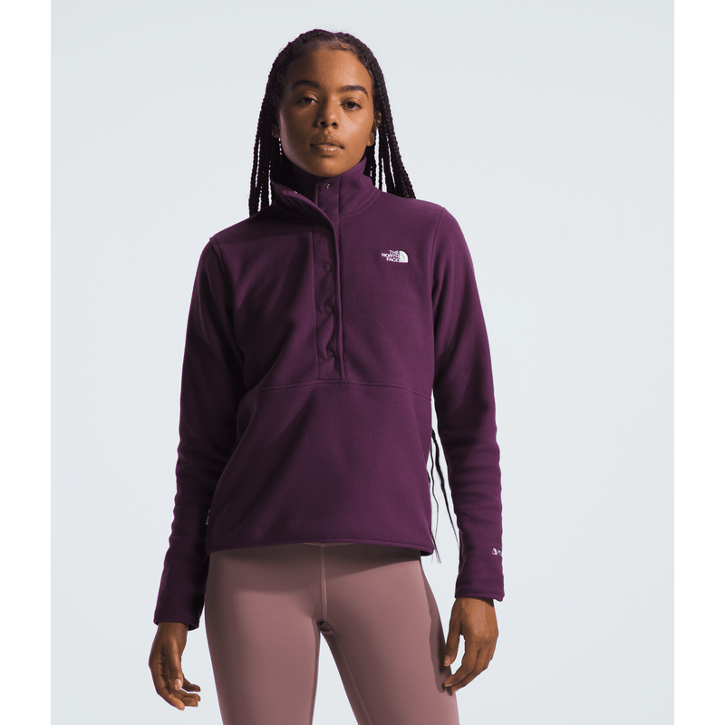The North Face Womens Alpine Polartec 100 1/2 Snap Fleece,WOMENSMIDLAYERSPULLOVERS,THE NORTH FACE,Gear Up For Outdoors,