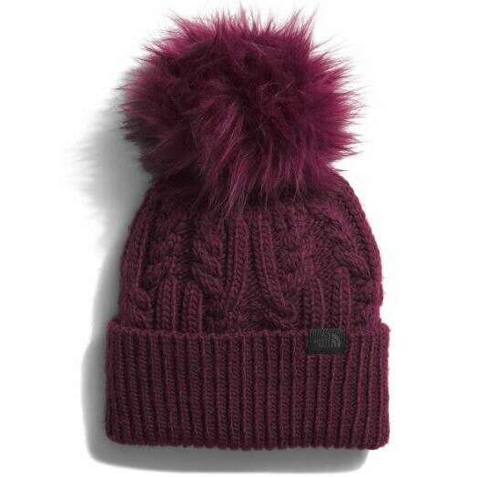 The North Face Womens Oh Mega Fur Pom Beanie,UNISEXHEADWEARTOQUES,THE NORTH FACE,Gear Up For Outdoors,