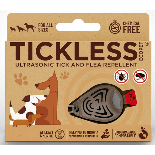 Tickless EcoPet Ultrasonic Tick & Flea Repellent - Biodegradable Cover,EQUIPMENTPREVENTIONBUG STUFF,TICKLESS,Gear Up For Outdoors,