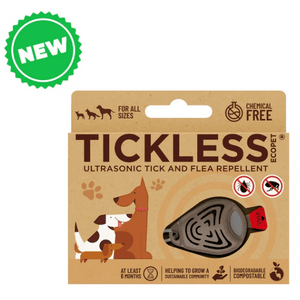 Tickless EcoPet Ultrasonic Tick & Flea Repellent - Biodegradable Cover,EQUIPMENTPREVENTIONBUG STUFF,TICKLESS,Gear Up For Outdoors,