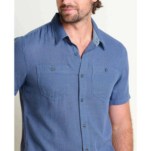 Toad&Co Mens Honcho SS Shirt,MENSSHIRTSSS BUT PTN,TOAD & CO,Gear Up For Outdoors,