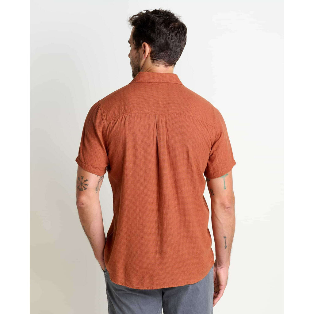Toad&Co Mens Honcho SS Shirt,MENSSHIRTSSS BUT PTN,TOAD & CO,Gear Up For Outdoors,