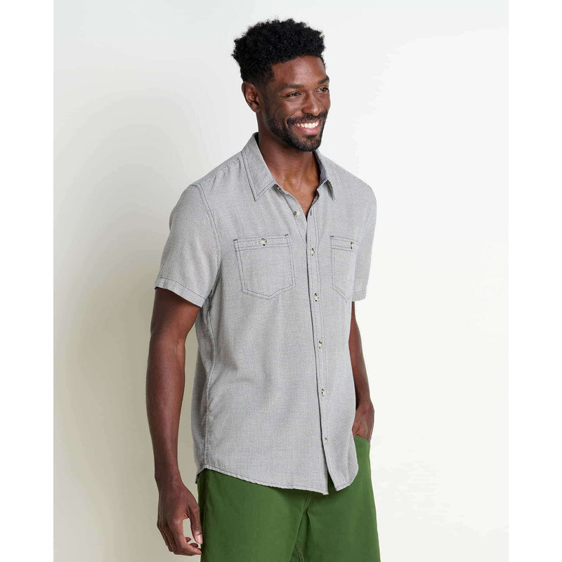Toad&Co Mens Honcho SS Shirt,MENSSHIRTSSS BUT PTN,TOAD & CO,Gear Up For Outdoors,