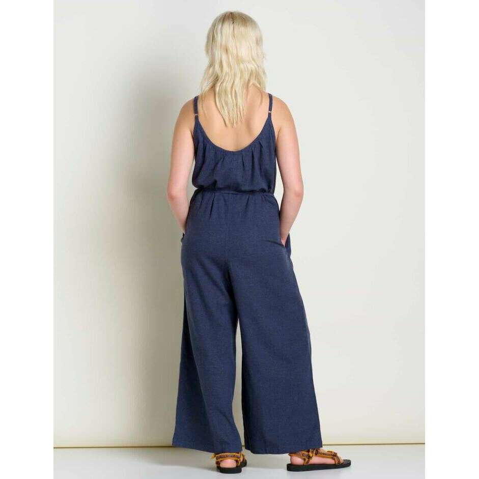 Toad&Co Womens Taj Hemp Strappy Jumpsuit,WOMENSDRESSESALL,TOAD & CO,Gear Up For Outdoors,