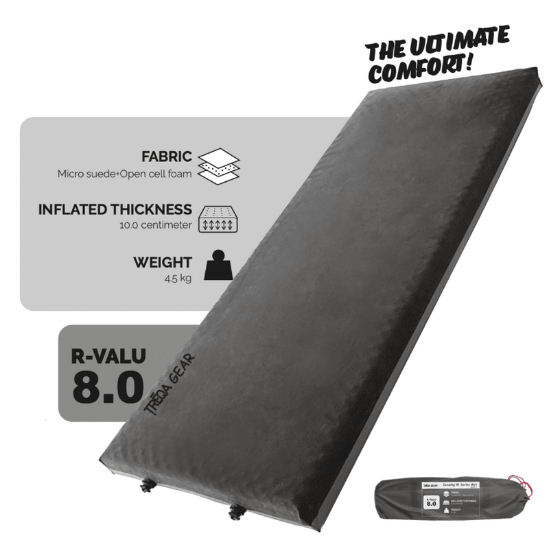 Treqa Camping Series W Mat,EQUIPMENTSLEEPINGMATTS FOAM,TREQA,Gear Up For Outdoors,