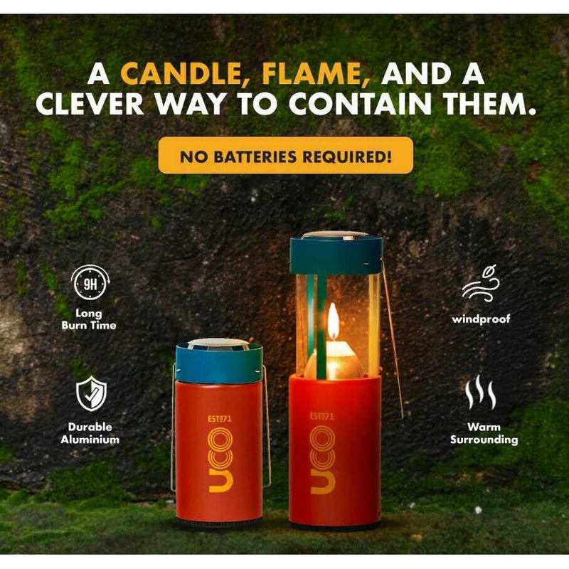 UCO Original Candle Lantern Kit,EQUIPMENTLIGHTLANTERNS,UCO,Gear Up For Outdoors,